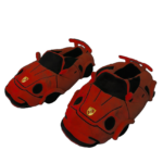 Porsche czerwone
